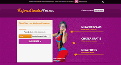 Desktop Screenshot of mujerescasadasmexico.com